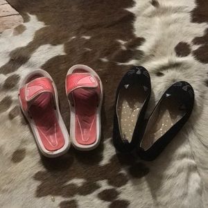 Two pairs of Sandals